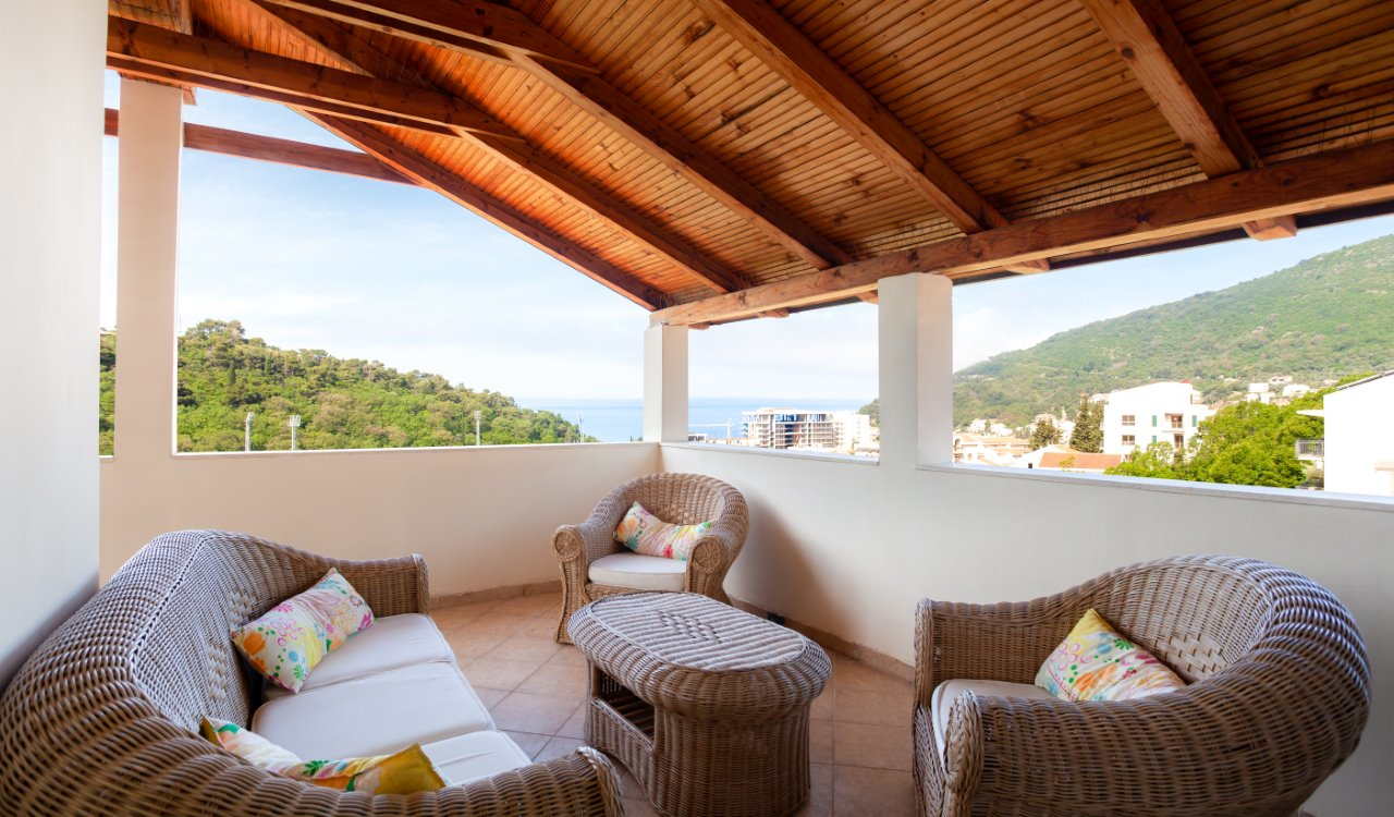 Budva, Petrovac - 1bedroom apartment with sea view